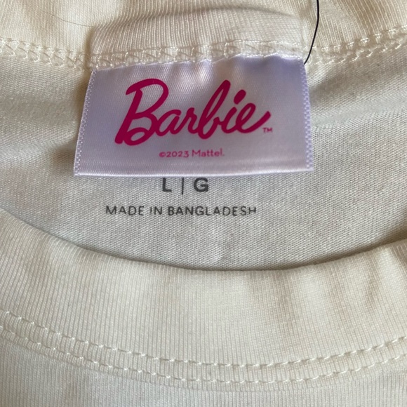 Barbie x Cotton On Longline fitted Crop top - Picture 4 of 8